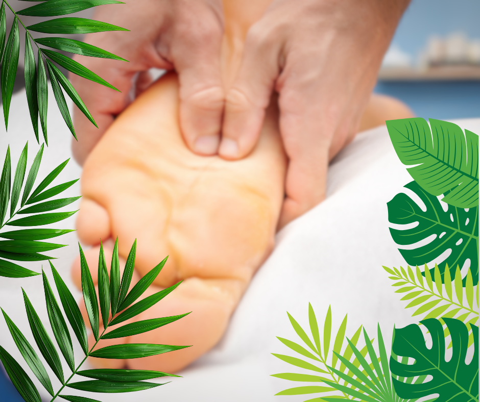 Reflexology session in Newton Abbot